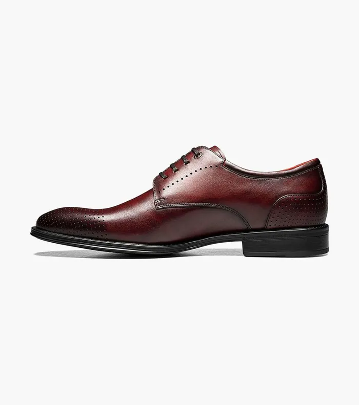 Florsheim Dress Shoes Amelio Perf Cap Toe Oxford Burgundy 8211 Men
