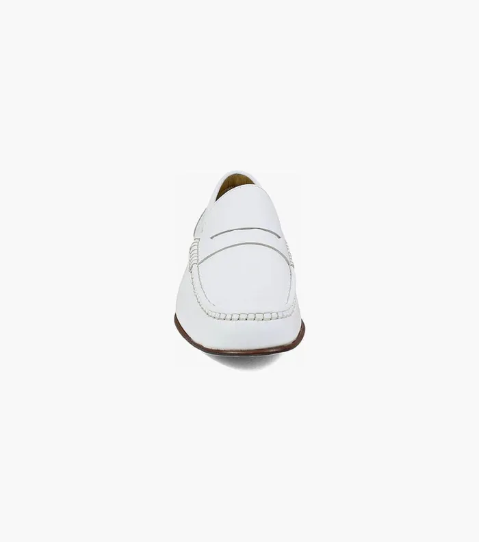 Florsheim Dress Shoes Beaufort Moc Toe Penny Loafer White 8211 Men