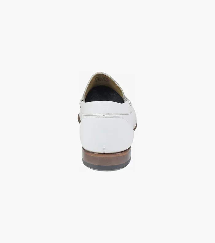 Florsheim Dress Shoes Beaufort Moc Toe Penny Loafer White 8211 Men