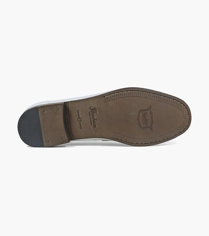 Florsheim Dress Shoes Beaufort Moc Toe Penny Loafer White 8211 Men