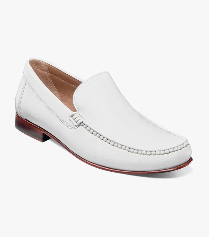 Florsheim Dress Shoes Beaufort Moc Toe Venetian Loafer White 8211 Men