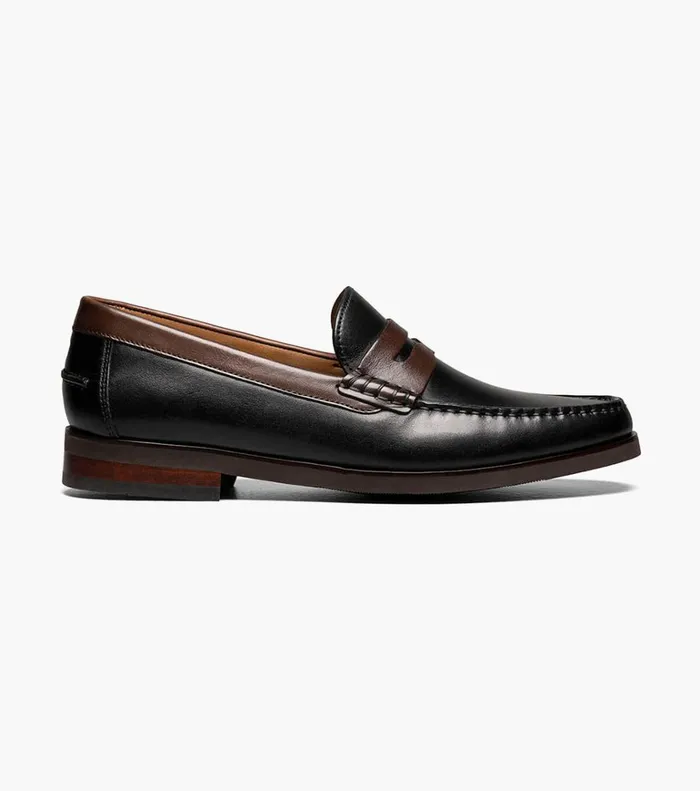 Florsheim Dress Shoes Berkley Flex Moc Toe Penny Loafer Black Brown 8211 Men