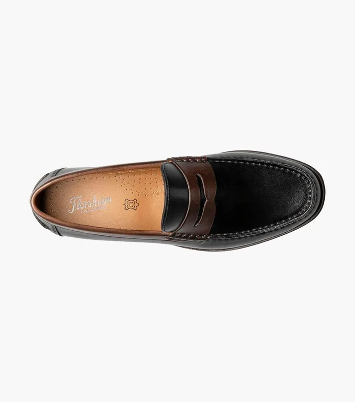 Florsheim Dress Shoes Berkley Flex Moc Toe Penny Loafer Black Brown 8211 Men