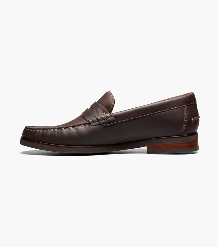 Florsheim Dress Shoes Berkley Flex Moc Toe Penny Loafer Brown Ch 8211 Men