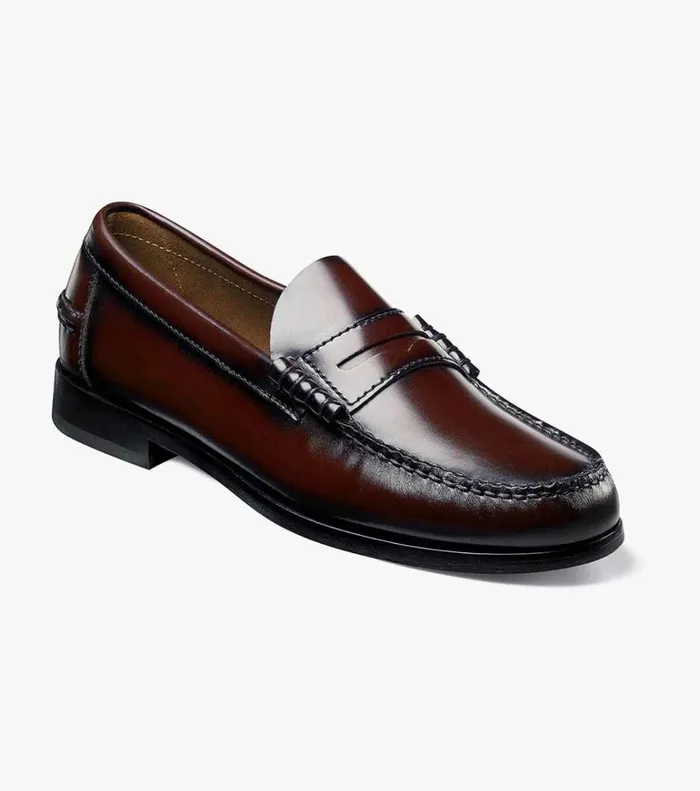 Florsheim Dress Shoes Berkley Moc Toe Penny Loafer Burgundy 8211 Men