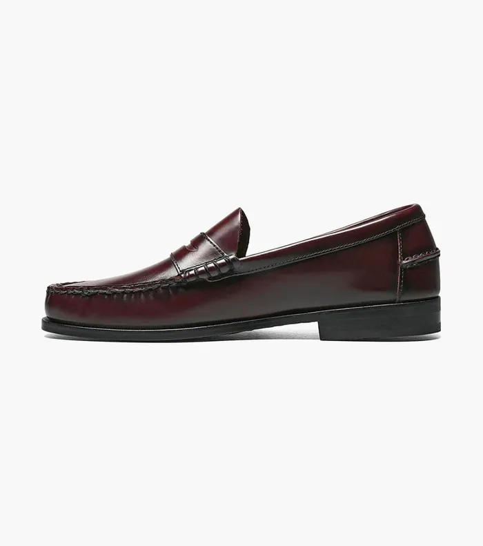 Florsheim Dress Shoes Berkley Moc Toe Penny Loafer Burgundy 8211 Men