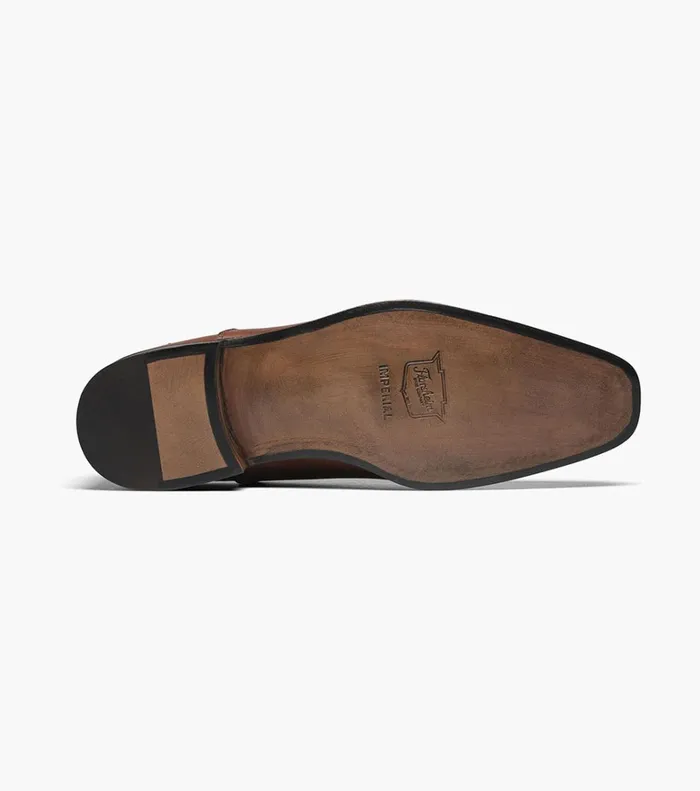 Florsheim Dress Shoes Caravel Plain Toe Monk Strap Brown 8211 Men