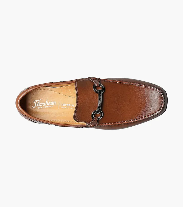 Florsheim Dress Shoes Cassio Moc Toe Bit Loafer Cognac 8211 Men