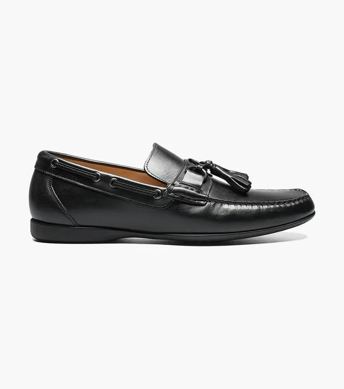 Florsheim Dress Shoes Cassio Moc Toe Tassel Loafer Black 8211 Men