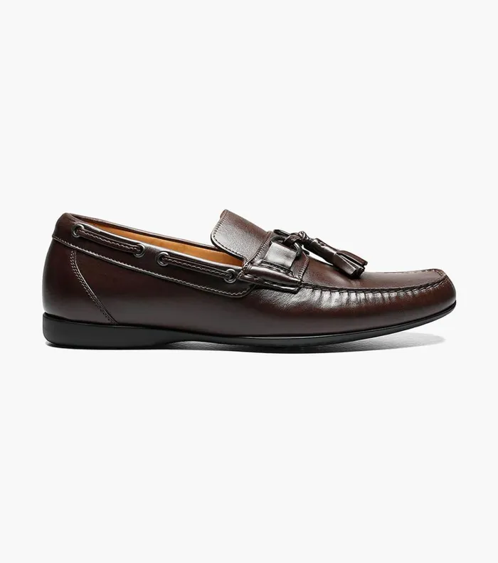 Florsheim Dress Shoes Cassio Moc Toe Tassel Loafer Brown 8211 Men