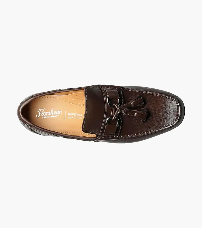 Florsheim Dress Shoes Cassio Moc Toe Tassel Loafer Brown 8211 Men