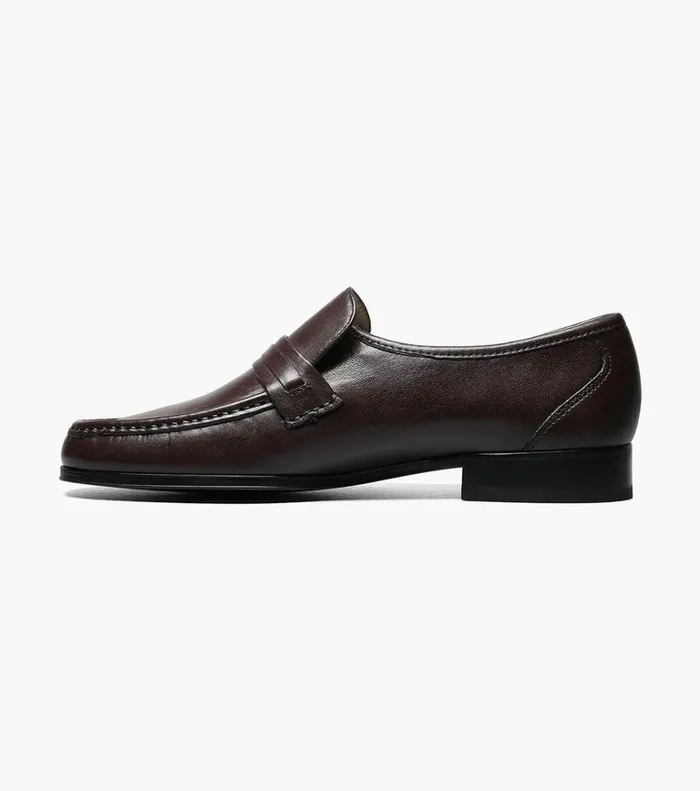 Florsheim Dress Shoes Como Moc Toe Bit Loafer Brown 8211 Men