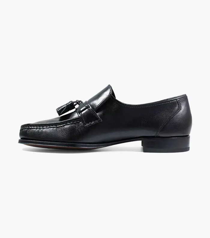 Florsheim Dress Shoes Como Moc Toe Tassel Loafer Black 8211 Men
