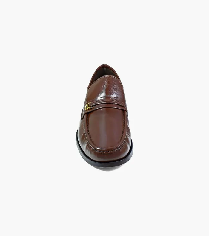 Florsheim Dress Shoes Dancer Moc Toe Bit Loafer Cognac 8211 Men