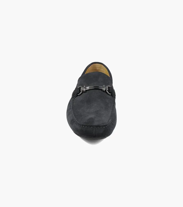 Florsheim Dress Shoes Dubino Moc Toe Bit Loafer Black Suede 8211 Men