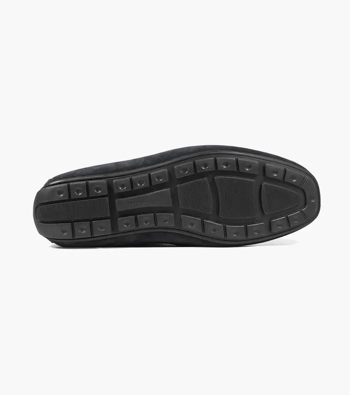 Florsheim Dress Shoes Dubino Moc Toe Bit Loafer Black Suede 8211 Men
