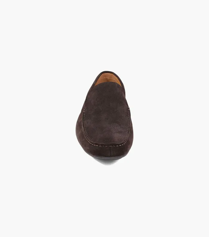 Florsheim Dress Shoes Dubino Moc Toe Venetian Slip On Chocolate 8211 Men