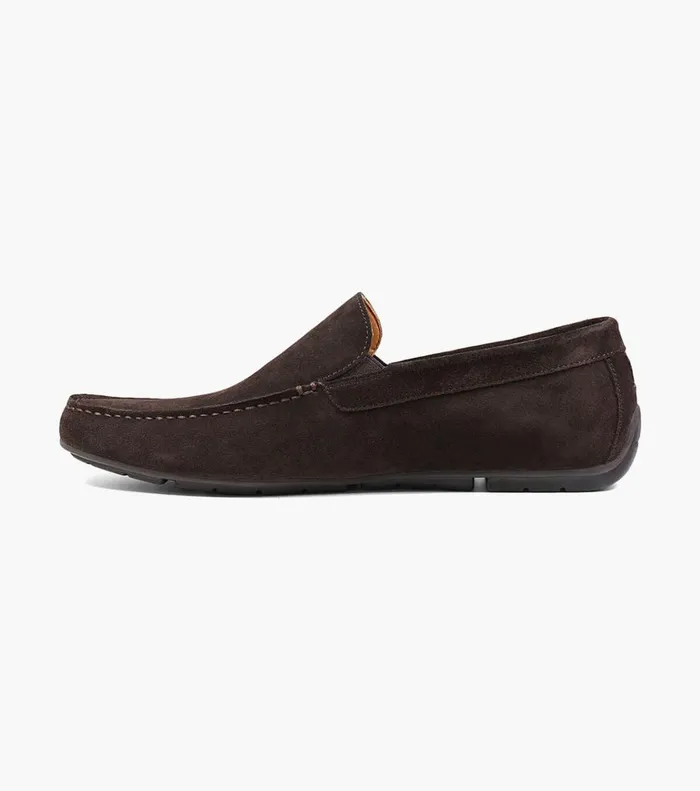 Florsheim Dress Shoes Dubino Moc Toe Venetian Slip On Chocolate 8211 Men