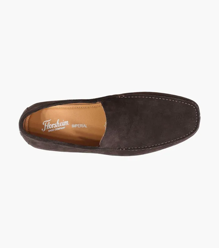 Florsheim Dress Shoes Dubino Moc Toe Venetian Slip On Chocolate 8211 Men