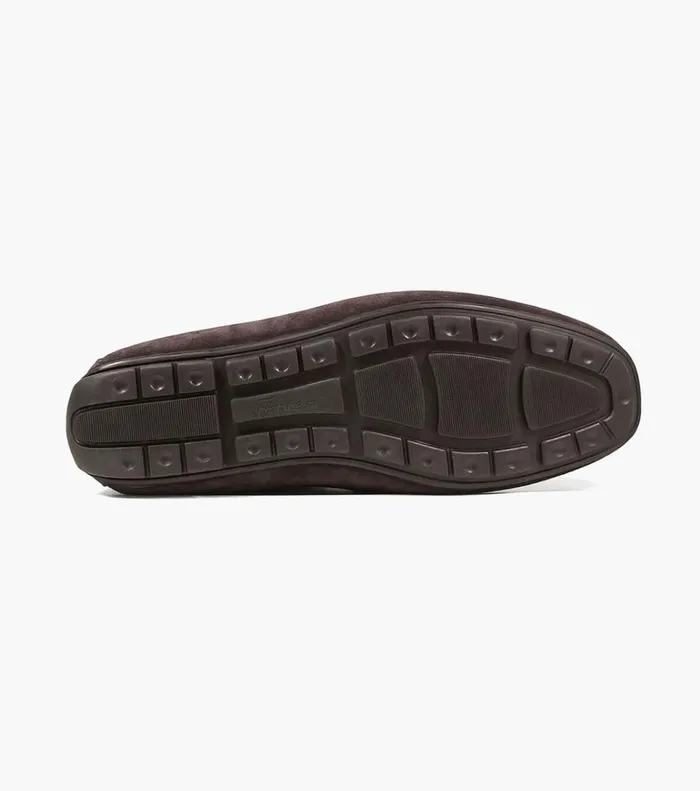 Florsheim Dress Shoes Dubino Moc Toe Venetian Slip On Chocolate 8211 Men