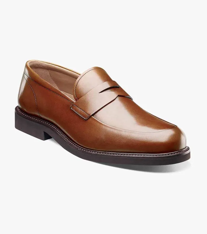 Florsheim Dress Shoes Gallo Moc Toe Penny Loafer Cognac 8211 Men