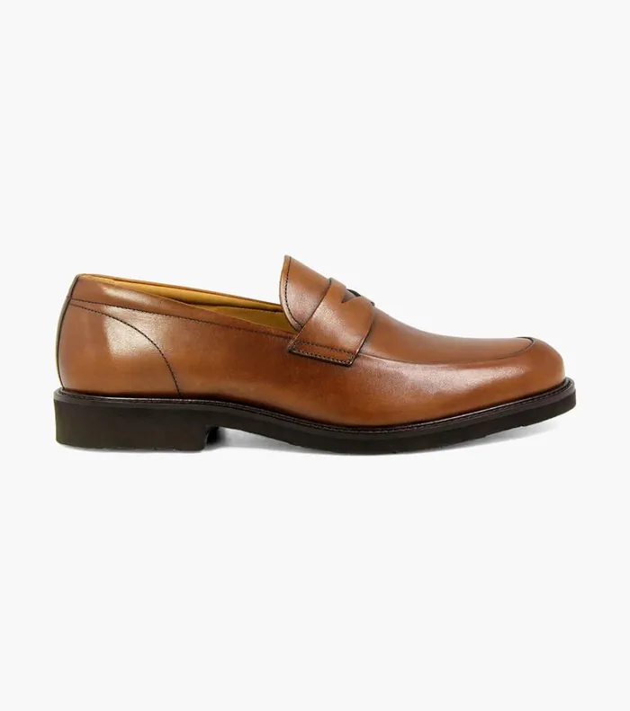 Florsheim Dress Shoes Gallo Moc Toe Penny Loafer Cognac 8211 Men