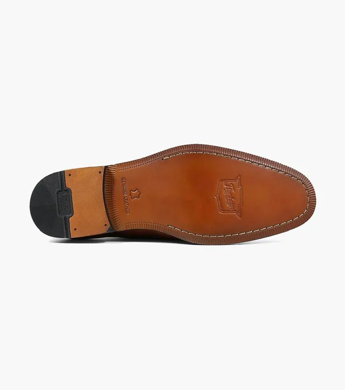 Florsheim Dress Shoes Jetson Cap Toe Monk Strap Cognac 8211 Men