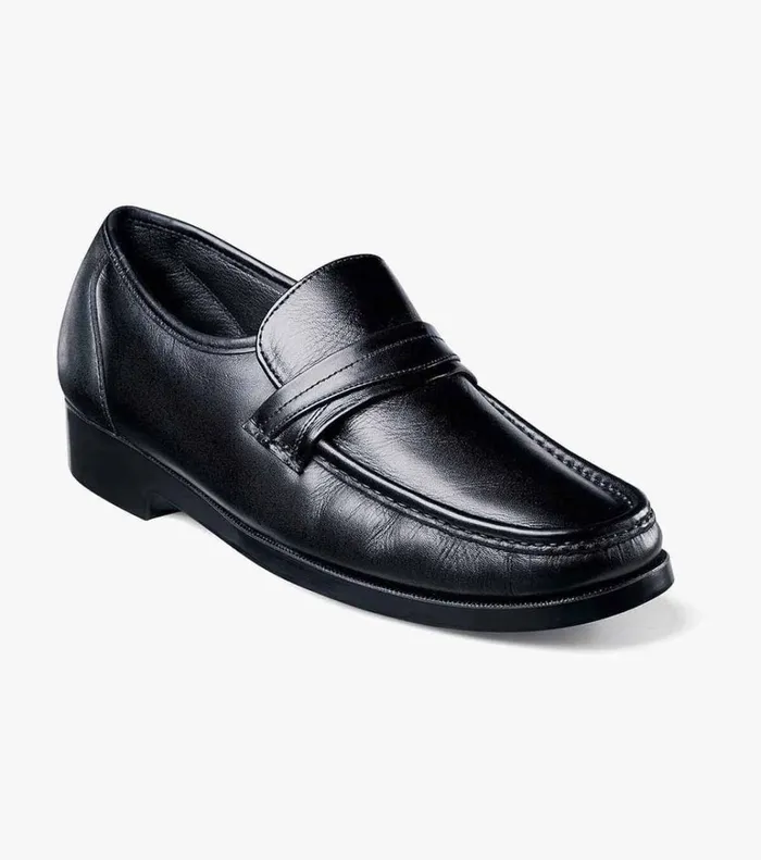 Florsheim Dress Shoes Lido Moc Toe Slip On Loafer Black 8211 Men