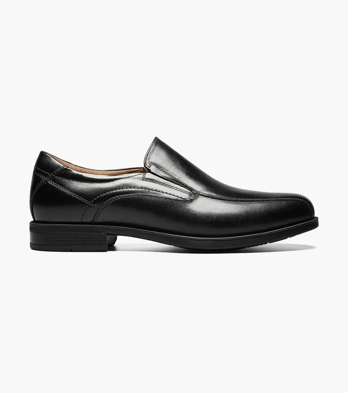 Florsheim Dress Shoes Midtown Bike Toe Slip On Black 8211 Men