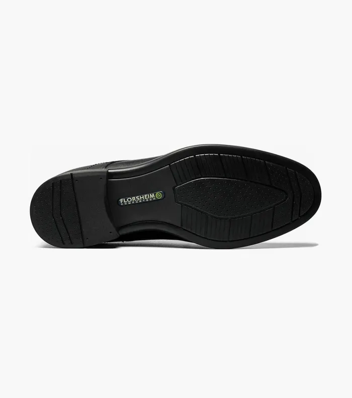 Florsheim Dress Shoes Midtown Bike Toe Slip On Black 8211 Men