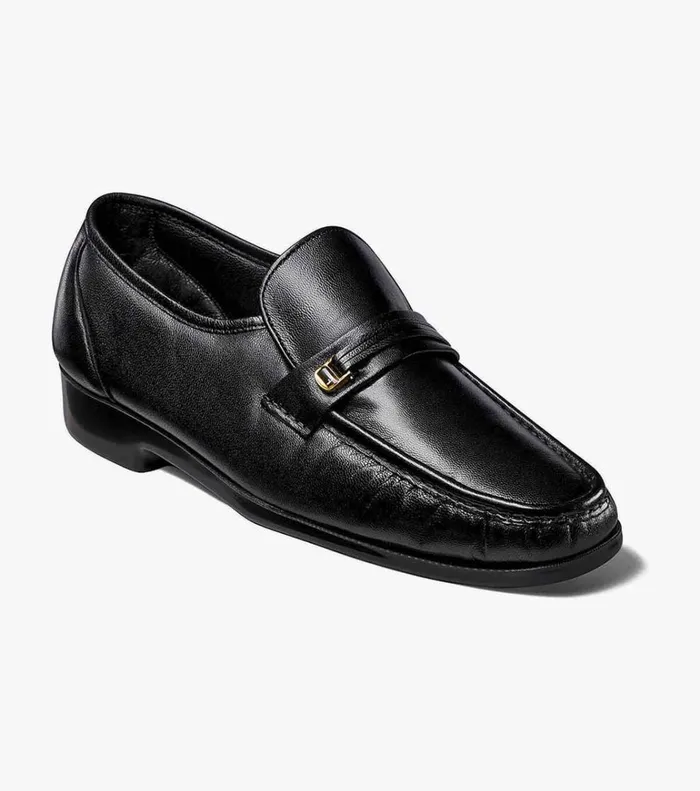 Florsheim Dress Shoes Milano Moc Toe Bit Loafer Black 8211 Men