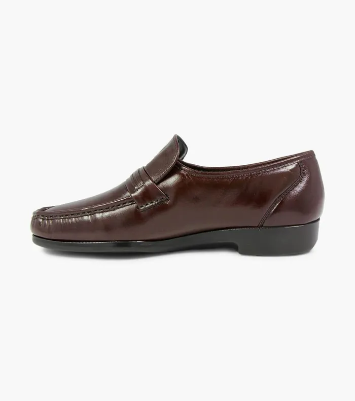 Florsheim Dress Shoes Milano Moc Toe Bit Loafer Burgundy 8211 Men