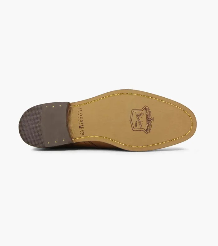 Florsheim Dress Shoes Montinaro Cap Toe Monk Strap Saddle Tan 8211 Men