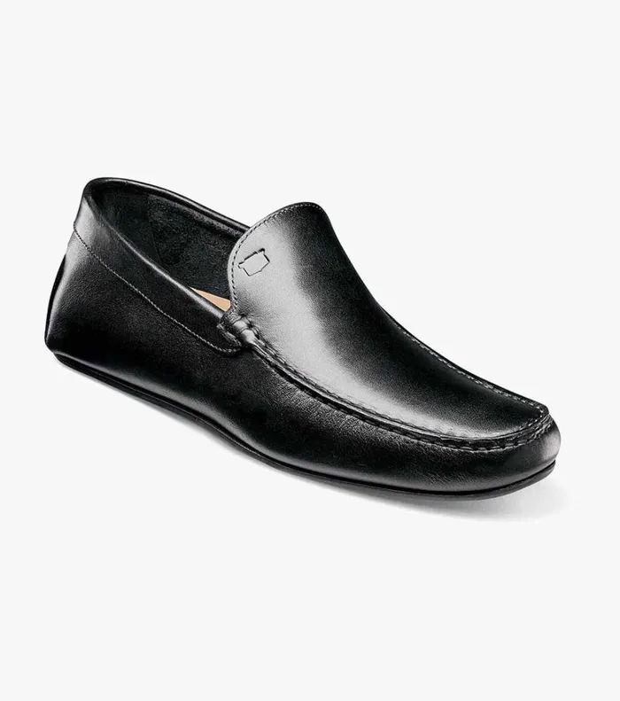 Florsheim Dress Shoes Navono Moc Toe Venetian Slip On Black 8211 Men