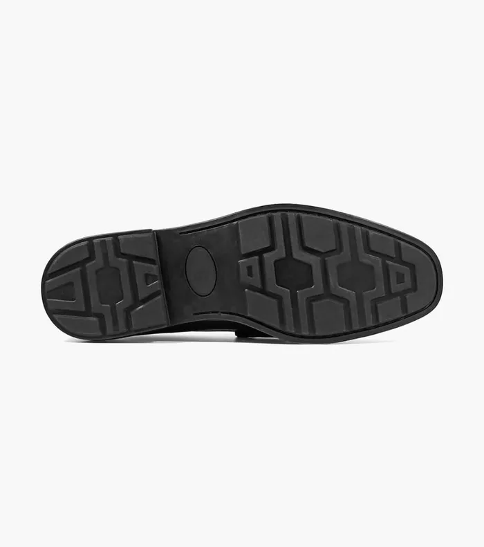 Florsheim Dress Shoes Palace Moc Toe Strap Loafer Black 8211 Men