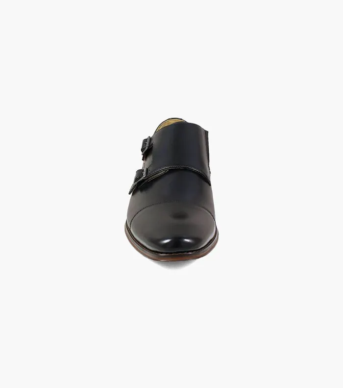 Florsheim Dress Shoes Palermo Cap Toe Monk Strap Black 8211 Men