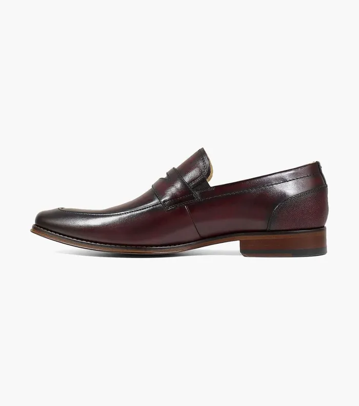 Florsheim Dress Shoes Palermo Moc Toe Penny Loafer Burgundy 8211 Men
