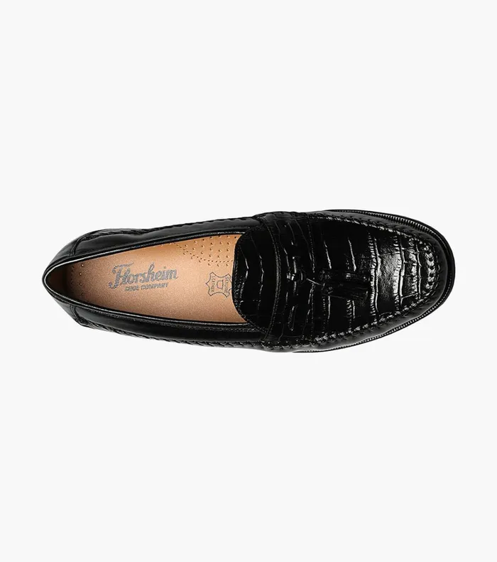 Florsheim Dress Shoes Pisa Moc Toe Tassel Loafer Black 8211 Men