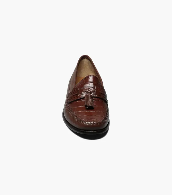 Florsheim Dress Shoes Pisa Moc Toe Tassel Loafer Cognac 8211 Men