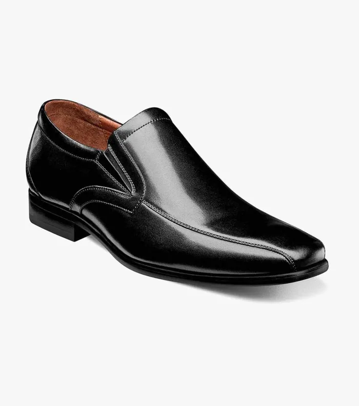 Florsheim Dress Shoes Postino Bike Toe Slip On Black Smooth 8211 Men