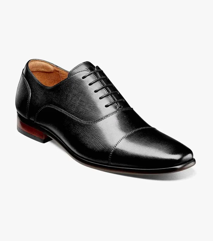 Florsheim Dress Shoes Postino Cap Toe Balmoral Oxford Black 8211 Men