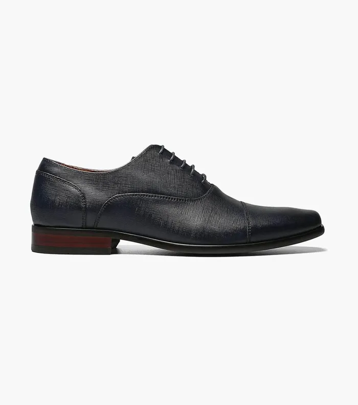 Florsheim Dress Shoes Postino Cap Toe Balmoral Oxford Navy 8211 Men