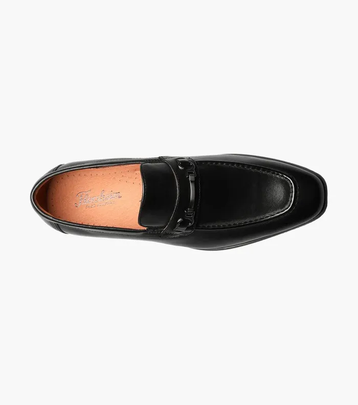Florsheim Dress Shoes Postino Moc Toe Bit Slip On Black 8211 Men