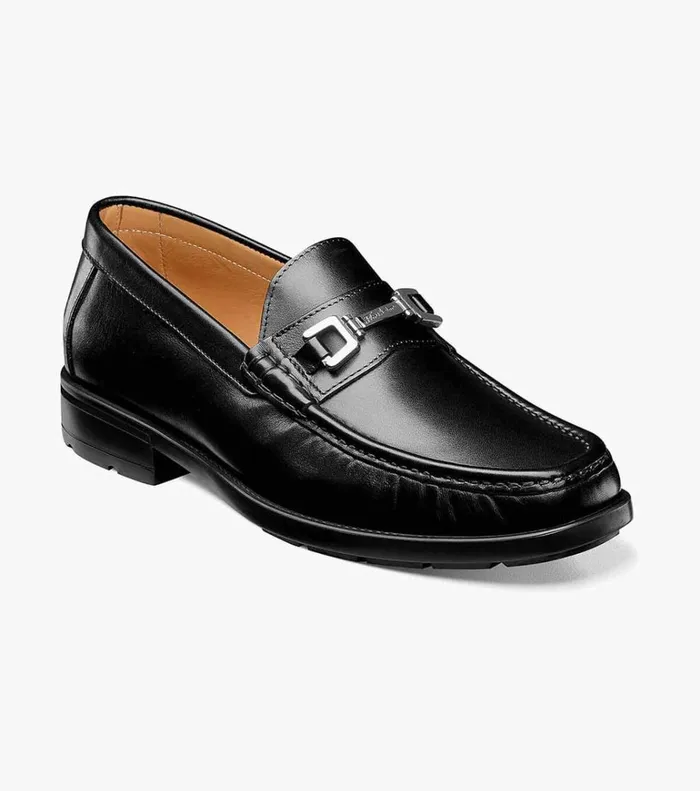 Florsheim Dress Shoes Puerto Moc Toe Bit Loafer Black 8211 Men