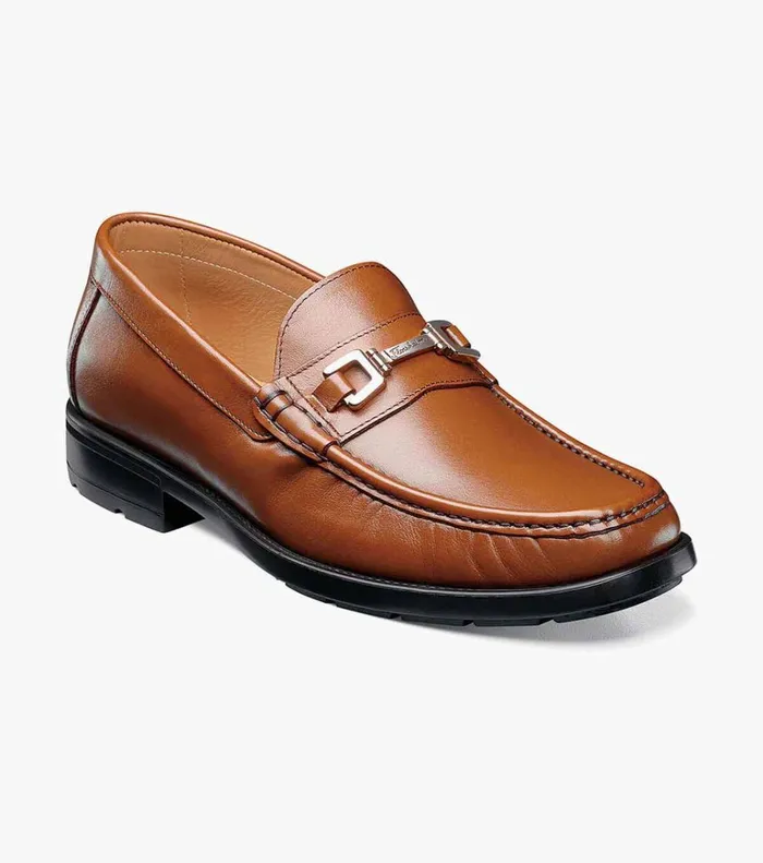 Florsheim Dress Shoes Puerto Moc Toe Bit Loafer Cognac 8211 Men