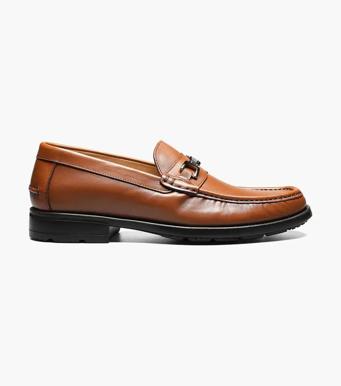 Florsheim Dress Shoes Puerto Moc Toe Bit Loafer Cognac 8211 Men