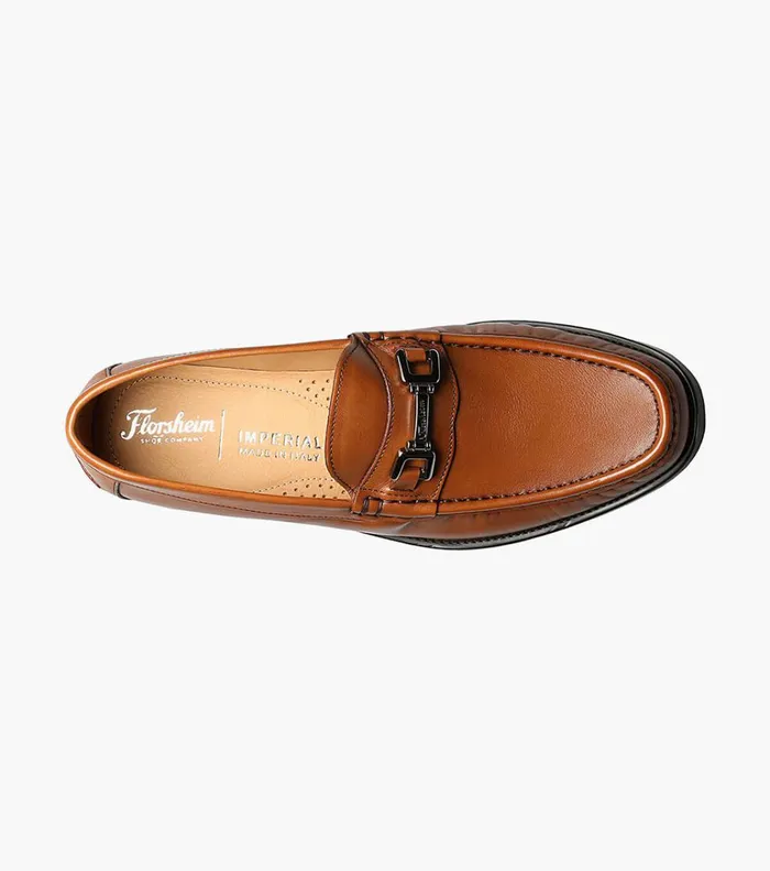 Florsheim Dress Shoes Puerto Moc Toe Bit Loafer Cognac 8211 Men