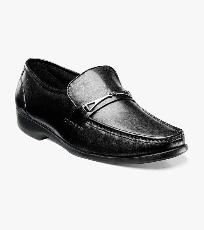Florsheim Dress Shoes Rovito Moc Toe Bit Loafer Black 8211 Men