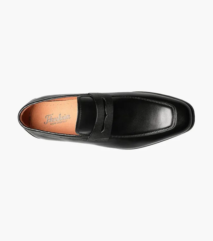 Florsheim Dress Shoes Scottsdale Moc Toe Penny Loafer Black 8211 Men