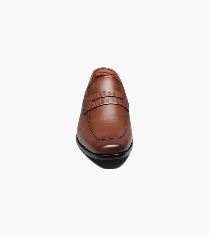 Florsheim Dress Shoes Scottsdale Moc Toe Penny Loafer Cognac 8211 Men
